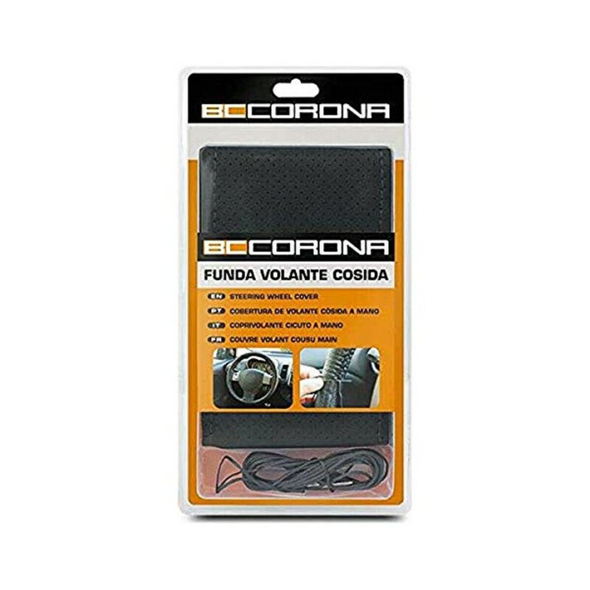 Potah na volant BC Corona INT30181 Černý